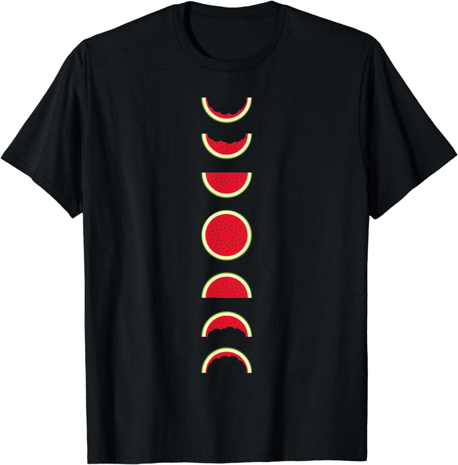 Watermelon Phases and Phases of the Watermelon Graphic T-Shirt ...