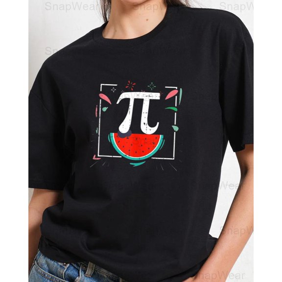 Watermelon PiDay Summer Math Symbols Teacher Student Funny Fruit T-Shirt, SW, Hoodie Unisex, up to 5XL