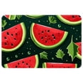 thumbnail image 1 of Watermelon Polyester Floor Carpet Door Carpet Non-Slip Machine Washable Floor Rug, 1 of 6
