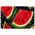 thumbnail image 1 of Watermelon Polyester Indoor/Door/Bath Rugs: Non-Slip, Machine Washable Mats, 1 of 6