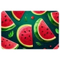 thumbnail image 1 of Watermelon Polyester Non-Slip Indoor Carpet Kitchen Mat - Machine Washable Door Rug Chair Mat, 1 of 6