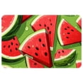 thumbnail image 1 of Watermelon Polyester Non-Slip Machine Washable Door Rug Game Mat Door Mats, 1 of 6