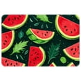 thumbnail image 1 of Watermelon Polyester Non-Slip Machine Washable Floor Mat: Outdoor Carpet Floor Mats, 1 of 6
