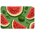 thumbnail image 1 of Watermelon Polyester Non-Slip Machine Washable Kitchen Mat Area Rug Floor Mat Office Rugs, 1 of 6