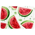 thumbnail image 1 of Watermelon Polyester Non-Slip Machine Washable Office Chair Rug for Chair Rugs and Door Rug, 1 of 6