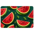 thumbnail image 1 of Watermelon Polyester Non-Slip Machine Washable Office Mat - Door Mat Chair Rugs Door Mats, 1 of 6
