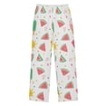 thumbnail image 1 of Watermelon Popsicle Pattern Pajama Pants Soft Lightweight Lounge Pants Bottoms Sleep Pants Warm Comfy, 1 of 9