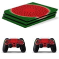 thumbnail image 1 of Watermelon Red And Bright PS4/PS4 Pro/PS4 Slim Skin Sticker For Console And Controller Skins, 1 of 6