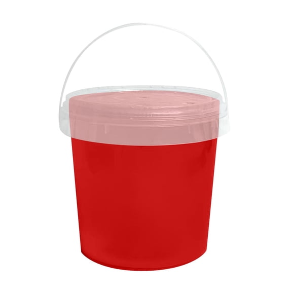 Watermelon Red Fake Water Modeling Material Jar, Modeling Material Party Favors for Student, Kids Birthday Party Favor, Sensory, Smooth Non-Sticky Butter Modeling Material with