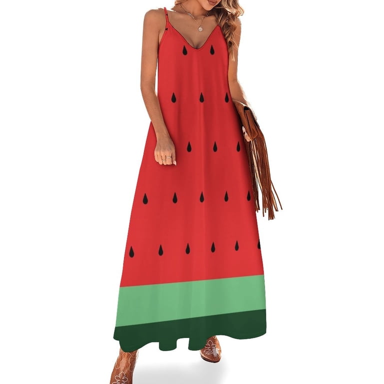 Watermelon [Roufxis-Rb] Sleeveless Dress women's evening dresses evening  dress ladies Cocktail of dr - Walmart.com