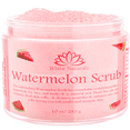 Watermelon Scrub, Organic Face & Body Salt Scrub, Perfect Gift for