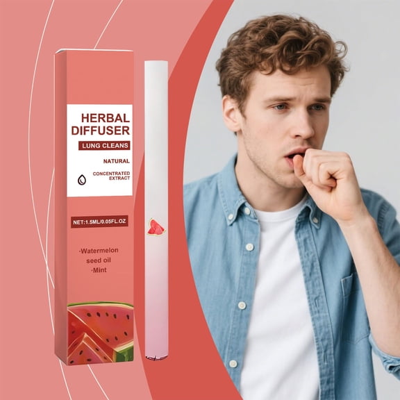 Watermelon Seed Aromatherapy Stick – Portable Relaxation Scent Pen, Mood-Enhancing Natural Fragrance, Slim Design for Home, Office & Travel, Ideal Holiday Gift Makeup Organizers