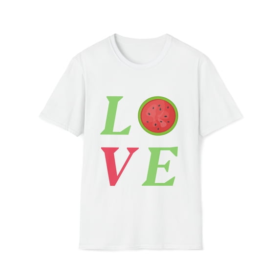 Watermelon Shirt, Love Watermelon, Summertime Tee Shirt