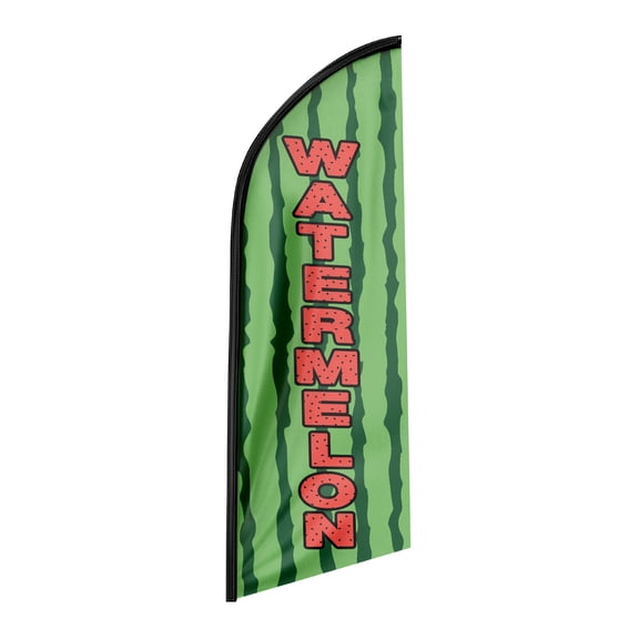 Watermelon Sign Feather Flag,8FT Watermelon outdoor advertising flag, Watermelon Business Sign,Watermelon Swooper FlagFLAG ONLY