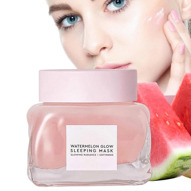 Watermelon Sleeping Mask Overnight Cream Strengthen Skin's Moisture