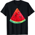 thumbnail image 1 of Watermelon Slice Fruit Group Costume Funny Halloween Tshirt T-ShirtPure cotton short-sleeved shirts for both men and women, 1 of 6