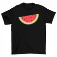 thumbnail image 1 of Watermelon Slice Fruit T-Shirt Summer Fruit Tees Men Women, 1 of 2