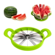 Watermelon Slicer Cutter with 12 Stainless Steel Blades, Easy-Grip Handle, Circular Design for Quick & Even Cutting, Ideal for Home, Kitchen, Parties & Restaurants, Perfect for Families & Food Prep