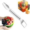 Watermelon Slicer Cutter 2 In 1 Watermelon Fork Slicer Cutter Fruit
