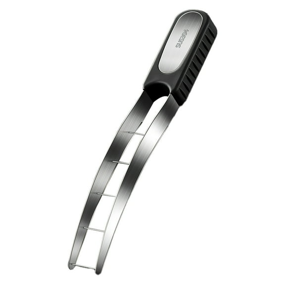 Watermelon Slicer, Yrmaups Watermelon Slicer, 304 Stainless Steel Watermelon Cutting Tool, Fruit Divider into Small Cubes, Easy to Carry, Dishwasher Safe, for Beach Picnic Party, Kitchen Essential