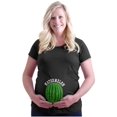 thumbnail image 1 of Watermelon Smuggler Funny Pregnancy Women's Maternity T Shirt Tee Brisco Brands S, 1 of 7