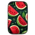 thumbnail image 1 of Watermelon Soft and Furry Printed Car Armrest Cover Pad - 12.5x8.2 Inch Comfortable Armrest Cover for Car, 1 of 6