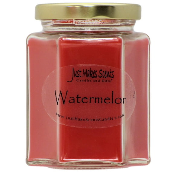 Watermelon Soy Candle -Just Makes Scents Candles & Gifts