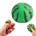 thumbnail image 1 of Watermelon Squish Toy Stress Ball Fruit Squeeze Fidget Slow Rebound Sensory Toy Non Toxic PU Portable Stress Relief Gift for Teens Adults, 1 of 8