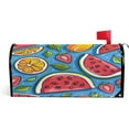 thumbnail image 1 of Watermelon Strawberry and Orange Magnetic Mailbox Cover MailWraps Garden Yard Home Decor for Outside Standard Size-18"x 20.8"\u2026, 1 of 5