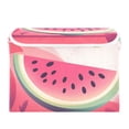 thumbnail image 1 of Watermelon Summer Dreamy Background Foldable Storage Bin with Lid and Handle Collapsible Storage Box 16.5 x 12.6 x 11.8 inches, 1 of 7
