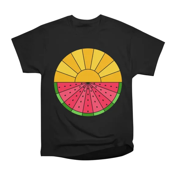 Watermelon Summer T-Shirt Tee Gift For Him Merch For Her Apparel For Friend