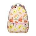 thumbnail image 1 of Watermelon Themed Backpack - Durable School Bag for Middle School , Stylish Fall Accessory with Spacious Main Compartment, Great Gift Idea for Students, Lightweight with Adjustable Padded Straps, 1 of 6