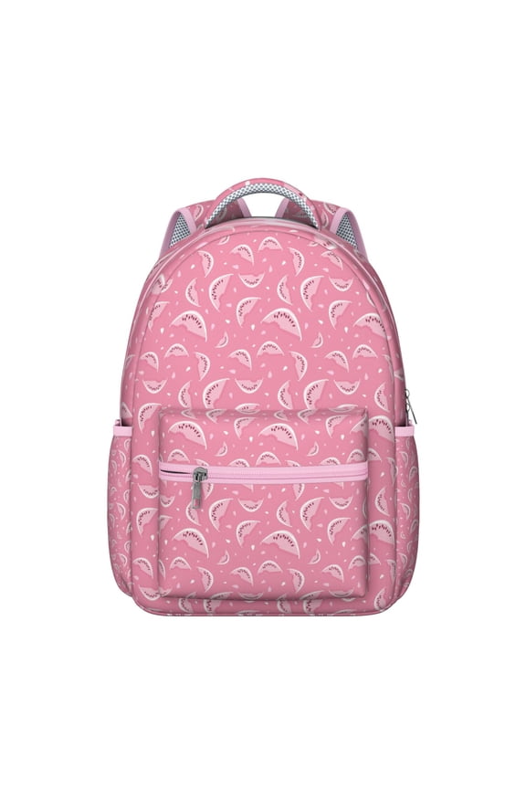 Watermelon Themed Study Essential Backpack – Perfect Gift for Academic Success, Ergonomic & Supportive
