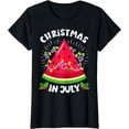 thumbnail image 1 of Watermelon Tree Funny Christmas in July Beach Summer T-Shirt, 1 of 3