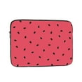 thumbnail image 1 of Watermelon With Black Seed 13 inch Portable Laptop Sleeve Compatible with MacBook Air Notebook Computer Case for Men Women College School Students, 1 of 7