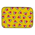 thumbnail image 1 of Watermelon on Yellow Dish Drying Mat, 1 of 7