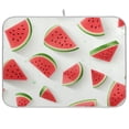 thumbnail image 1 of Watermelons Dish Drying Mat Microfiber Kitchen Pad Large Counter Absorbent Dish Mats Drainer Rack 18"x24", 1 of 7