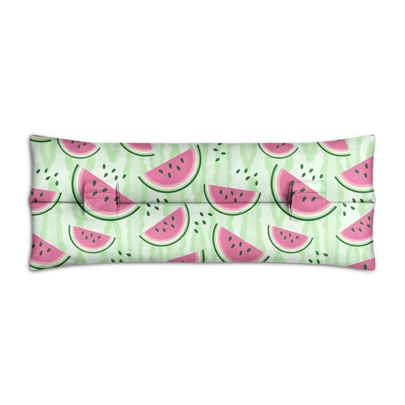 Watermelons Pattern Heart Surgery Recovery Pillow - Plush Car Seatbelt Protector for Sensitive Chest Areas