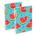 thumbnail image 1 of Watermelons Ring Binder Notebook Journey Note Diary College Ruled Spiral Notebook Study Loose Leaf Paper A5 60 Pages, 1 of 8