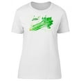 thumbnail image 1 of Waterpainted Celery T-Shirt Women -Image by Shutterstock, Female Medium, 1 of 2