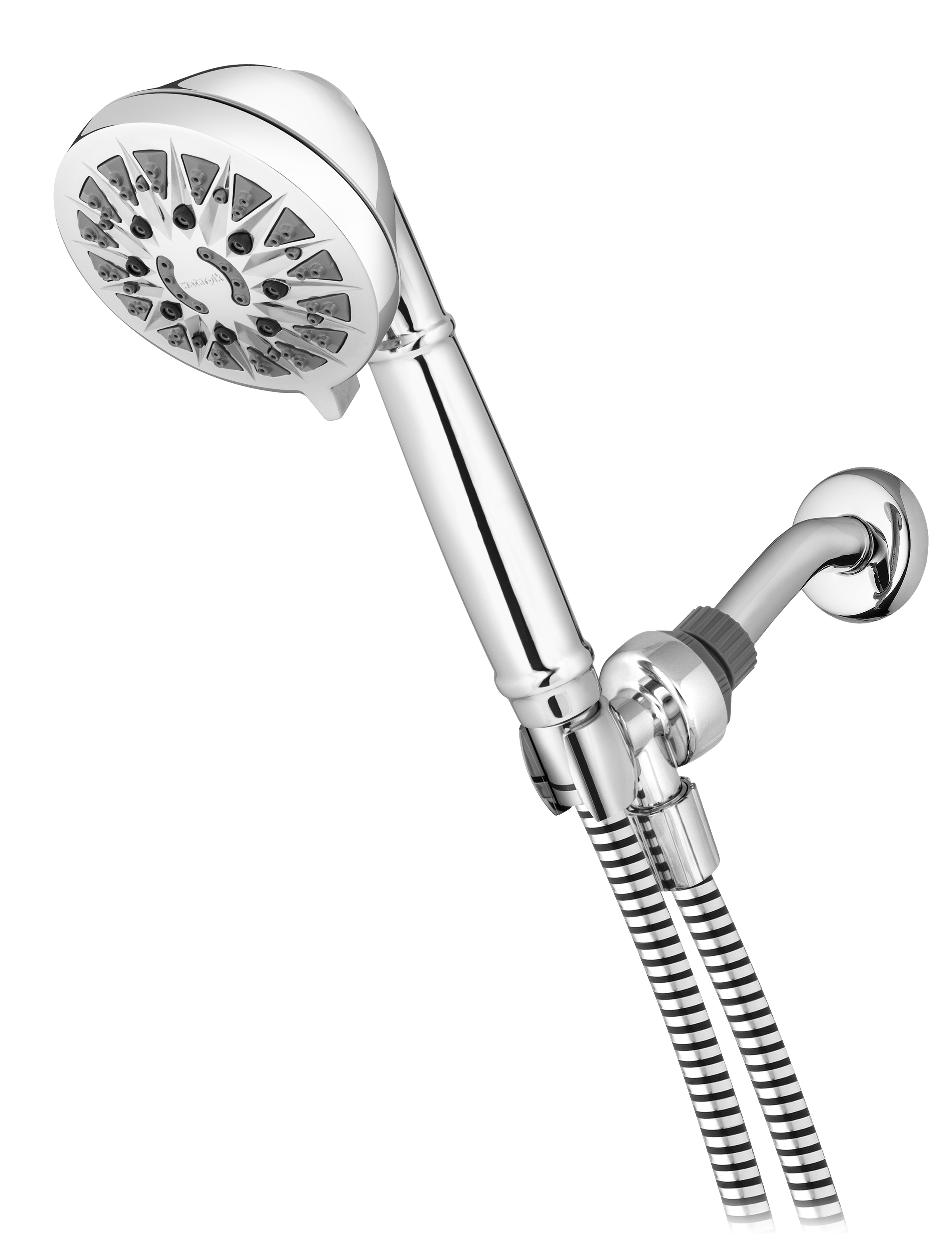 Waterpik 6Mode Powerpulse Therapeutic Massage Showerhead Chrome XAU643E