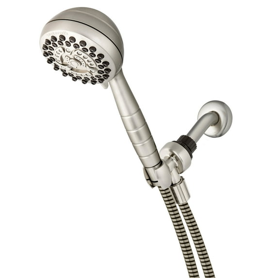 Waterpik 7-Mode Powerpulse Massage Hand Held Shower head, Brushed Nickel XRO-769