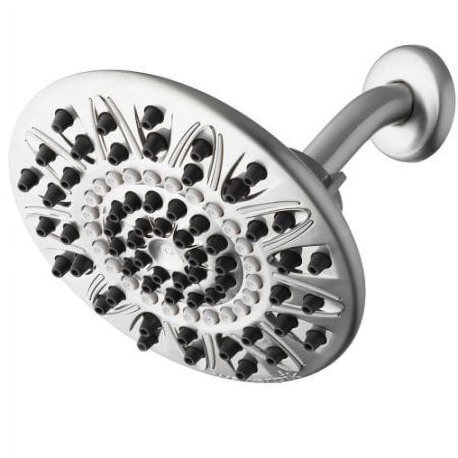 Waterpik 7Mode RainFall+ Rain Shower Head, Brushed Nickel ASR739T