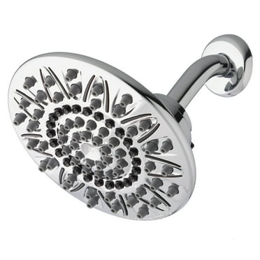 Waterpik 7-Mode Rainfall+ Rain Shower Head, Chrome, 1.8 GPM ASR-733E