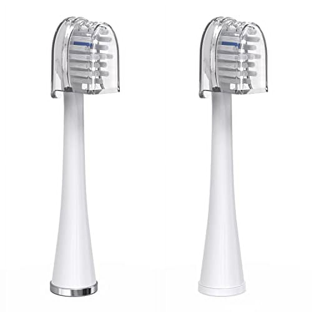 Waterpik Compact Replacement Brush Heads With Covers for SonicFusion
