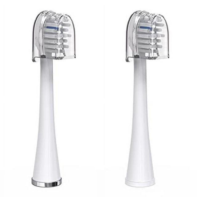 Waterpik Compact Replacement Brush Heads With Covers for SonicFusion
