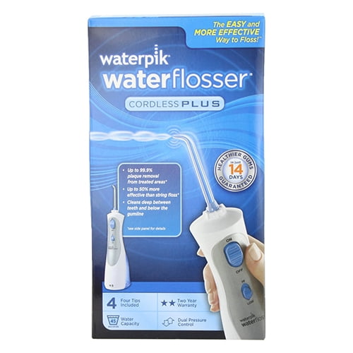 Waterpik Cordless Dental Water Jet Oral Flossing System, Wp450, 1 Ea