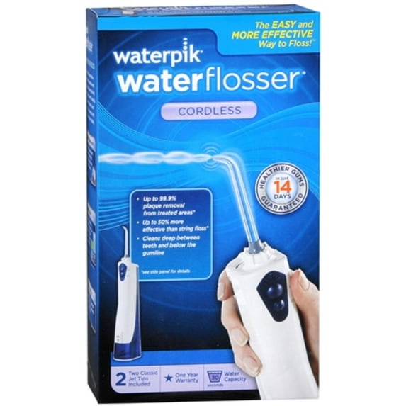 Waterpik Cordless Dental Water Jet WP-360W 1 Each (Pack of 2)