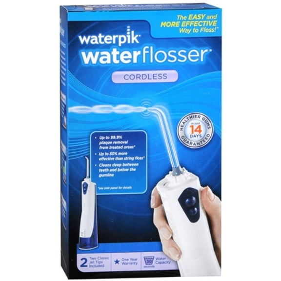 Waterpik Cordless Dental Water Jet WP-360W 1 Each (Pack of 2)