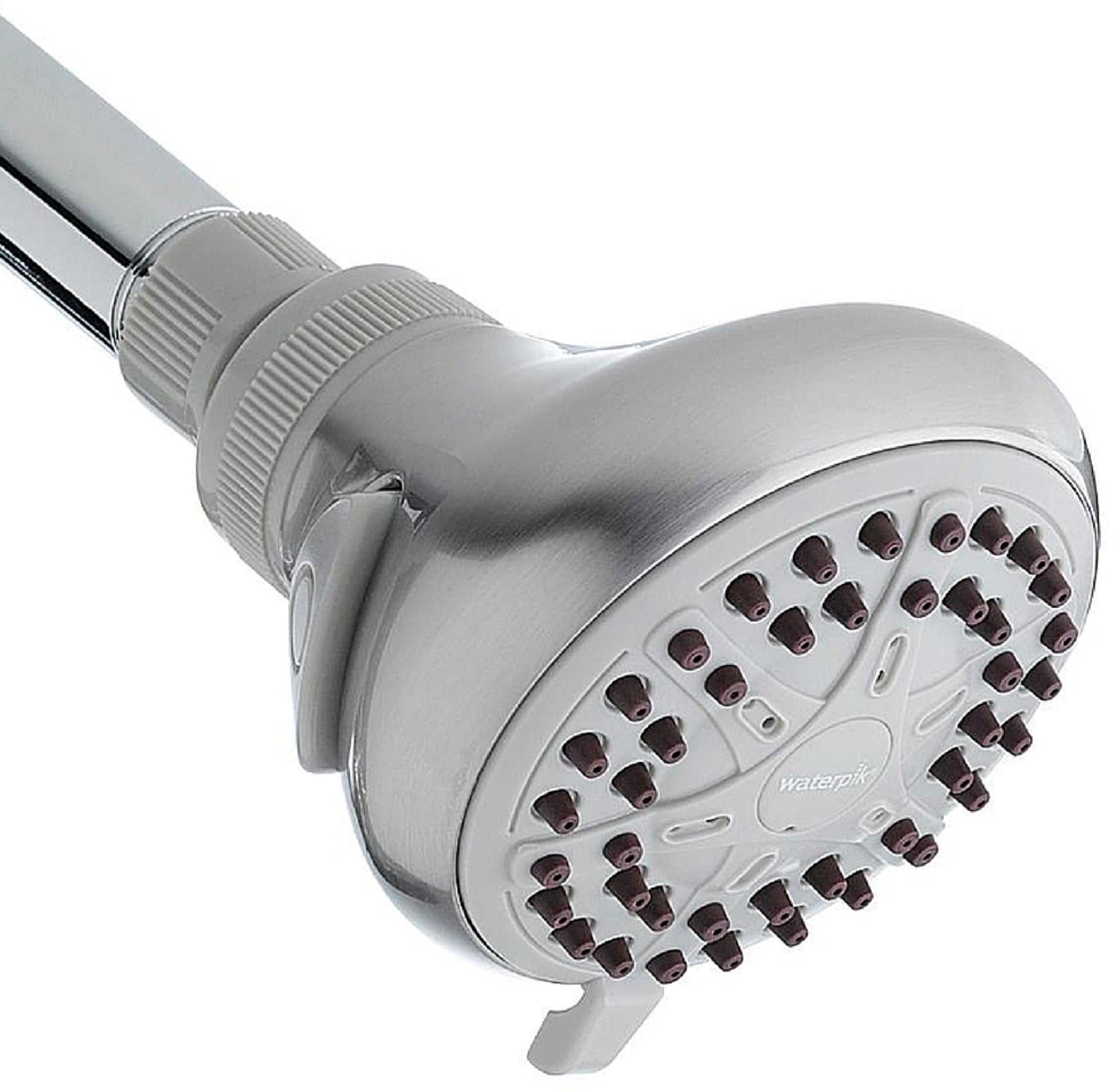 Waterpik EcoFlow Brushed Nickel 4 Setting Showerhead VBE429